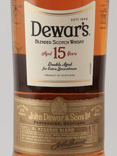 Load image into Gallery viewer, Dewar's 15 Years