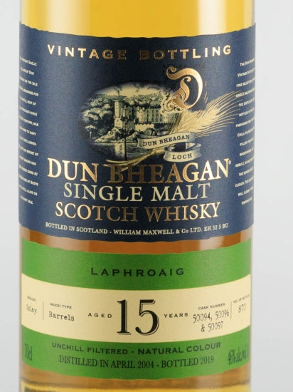 Dun Bheagan Laphroaig 15 Years 2004