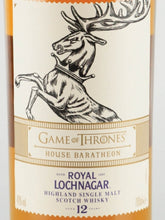 Load image into Gallery viewer, Royal Lochnagar 12 Years Game of Thrones