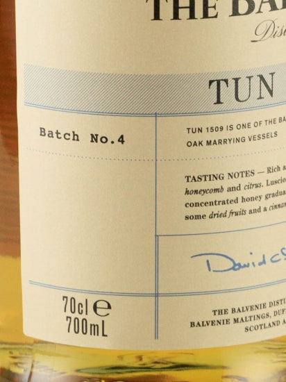 Balvenie Tun 1509 Batch No.4