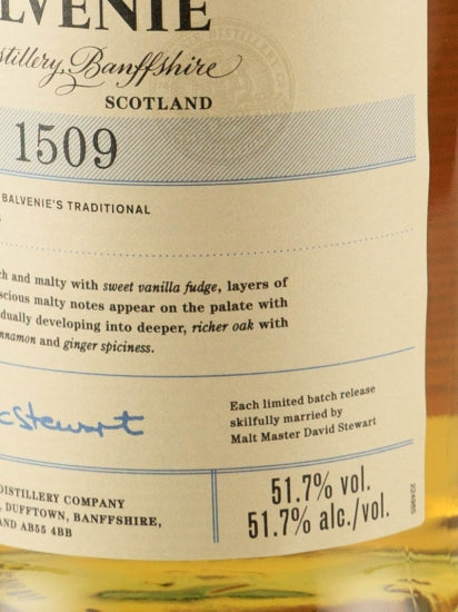 Balvenie Tun 1509 Batch No.4