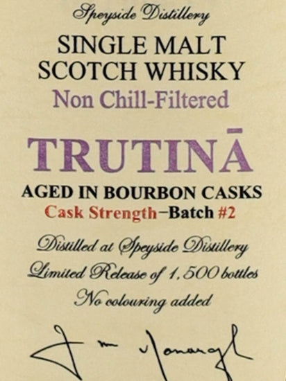 Spey Turtina Cask Strength Batch 2