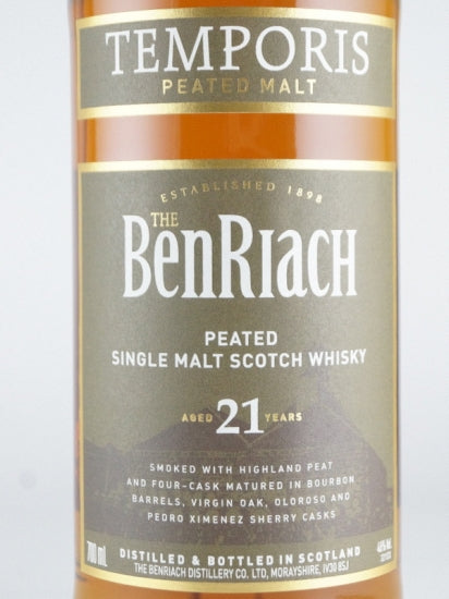 Benriach 21 Years Temporis