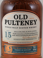 Load image into Gallery viewer, Old Pulteney 15 Years 2022 Bottling