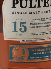 Load image into Gallery viewer, Old Pulteney 15 Years 2022 Bottling