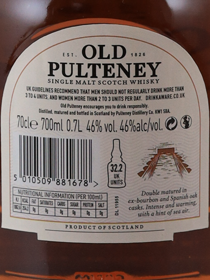 Old Pulteney 15 Years 2022 Bottling
