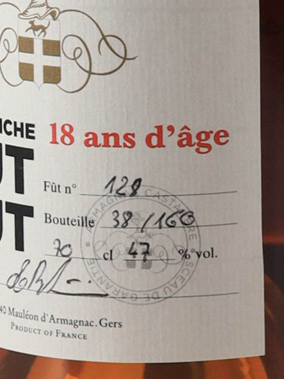 Castarade Brut De Fut 18 Years