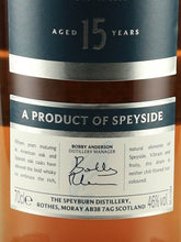 Load image into Gallery viewer, Speyburn 15 Years