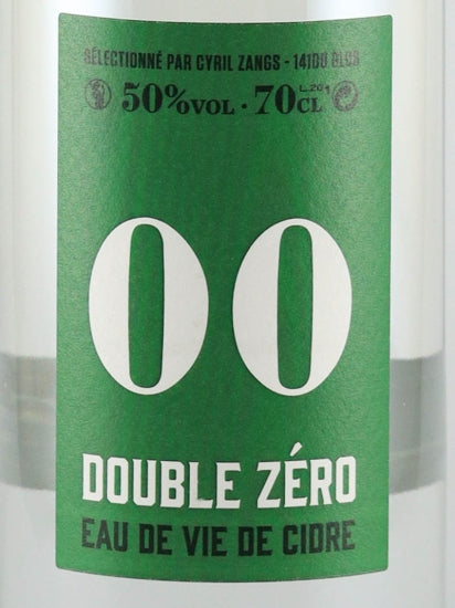 Cyril Zank Double Zero Eau De Vie De Cidre Green Label