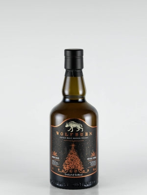 wolfburn christmas bottle