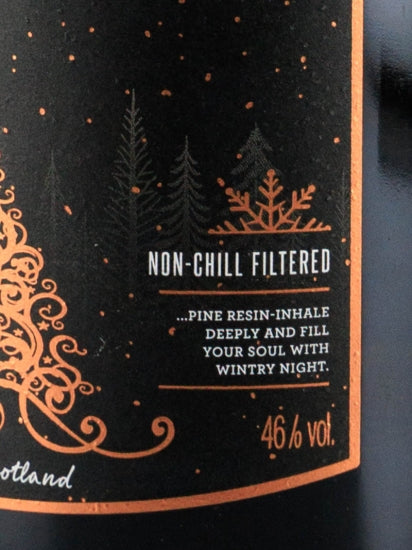 wolfburn christmas bottle