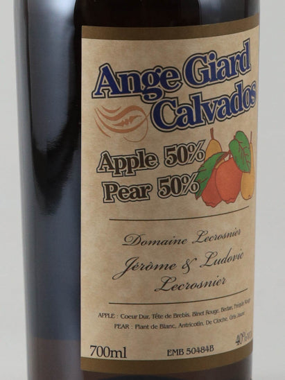 Ange Gial Sepage Calvados 50% Apple 50% Pear
