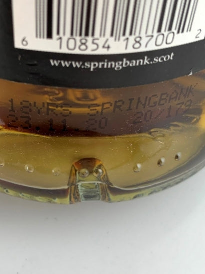 Springbank 18 Years 2020 Release