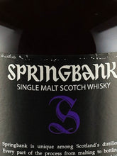 Load image into Gallery viewer, Springbank 18 Years 2020 Release