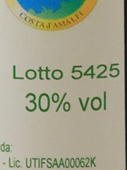 Terra Di Limoni Liquore Di Limone