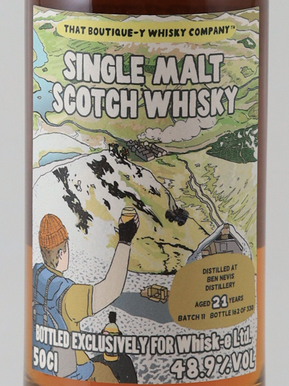 Boutique Whiskey Ben Nevis 21 Years Batch 11