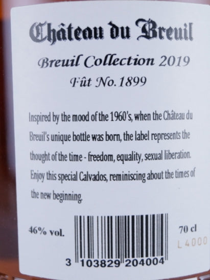 Chateau De Bruihl 17 Years Cask #1899 Bruihl Collection 2019