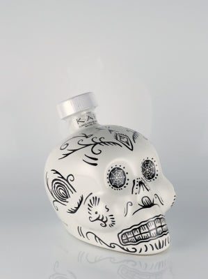 El Skull Blanco Skull Bottle