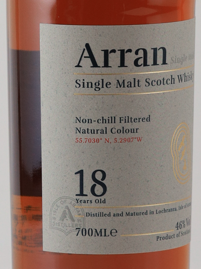 Arran Malt 18 Years