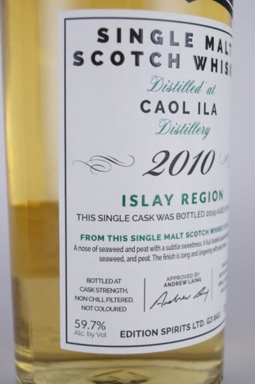 First Editions Caol Ila 8 Years 2010