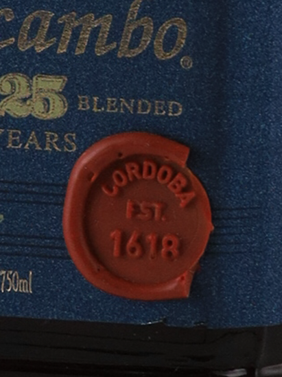 Mocambo 25 years (bad medal)