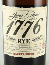 Load image into Gallery viewer, James E. Pepper 1776 Rye Barrel Proof