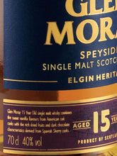 Load image into Gallery viewer, Glenmorangie 15 Years
