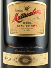 Load image into Gallery viewer, Ron Matusalem Gran Reserva 18 Years