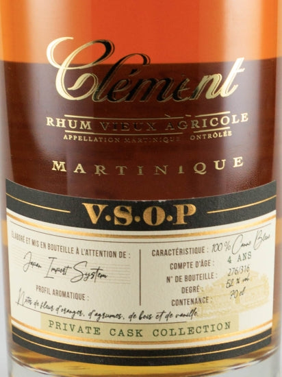 Clement Private Cask Collection Canne Bleue 4 Years for JIS