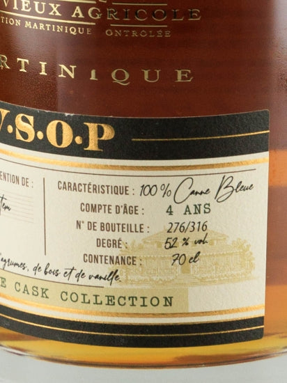 Clement Private Cask Collection Canne Bleue 4 Years for JIS