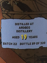 Load image into Gallery viewer, Boutique Whisky Ardbeg 19 Years 2000 Batch 22