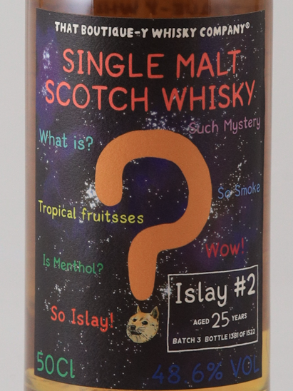 Boutique Whisky Islay Distillery #2 25 Years Batch 3
