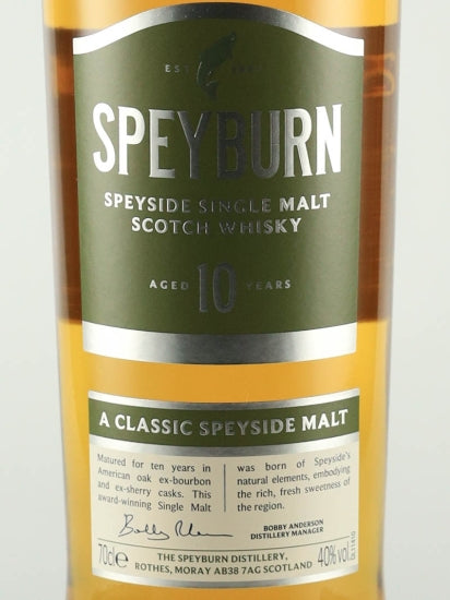 Speyburn 10 Years 700ml