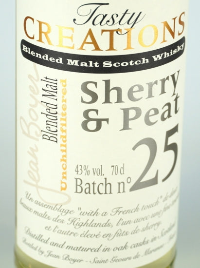 Jamboway Tasty Creations Sherry & Peat Batch No.25
