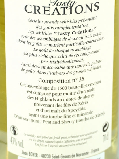 Jamboway Tasty Creations Sherry & Peat Batch No.25