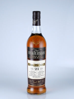 The Maltman Secret Speyside 21 Years 1998 for Liquor Mountain 30th Anniversary