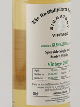 Load image into Gallery viewer, Signatory Glen Elgin 12 Years 2007