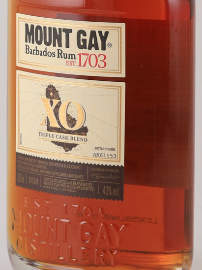 Mount Gay XO Triple Cask Blend