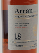 Load image into Gallery viewer, Arran Malt 18 Years