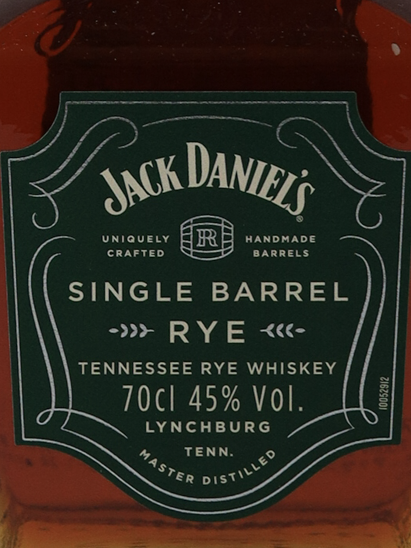 jack daniels single barrel rye 45%