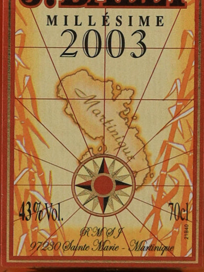 J Bally Millésime 2003