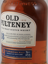 Load image into Gallery viewer, Old Pulteney 18 Years 2022 Bottling