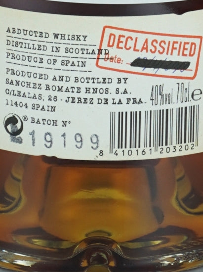 Abducted Malt Whisky