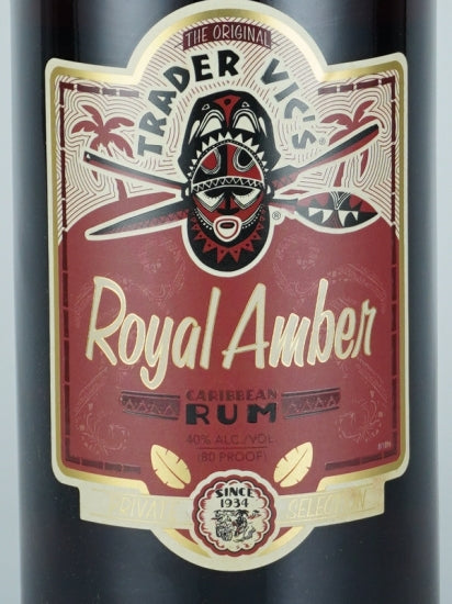 Trader Vic's Royal Amber Rum 1L