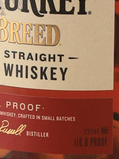 Wild Turkey Rare Breed