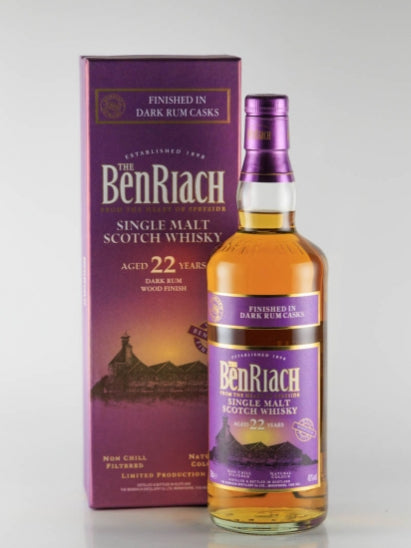 Benriach 22 Years Dark Rum Finish