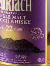 Load image into Gallery viewer, Benriach 22 Years Dark Rum Finish