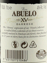 Load image into Gallery viewer, Ron Abuelo 15 Years Finish Collection Oloroso