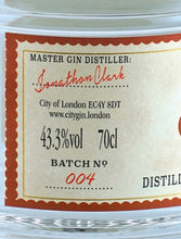 Load image into Gallery viewer, City of London Old Tom Gin No.3