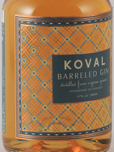 Load image into Gallery viewer, Koval Barreled Gin